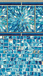 Pine Beach - Bay Azule Print<br>
Available in: 28  Mil Wall / 28 Mil Floor