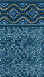 West Creek - Mosaic Print<br>
Available in: 20 Mil Wall / 20 Mil Floor